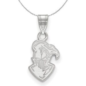Sterling Silver Furman U Small Pendant Necklace - 24 Inch
